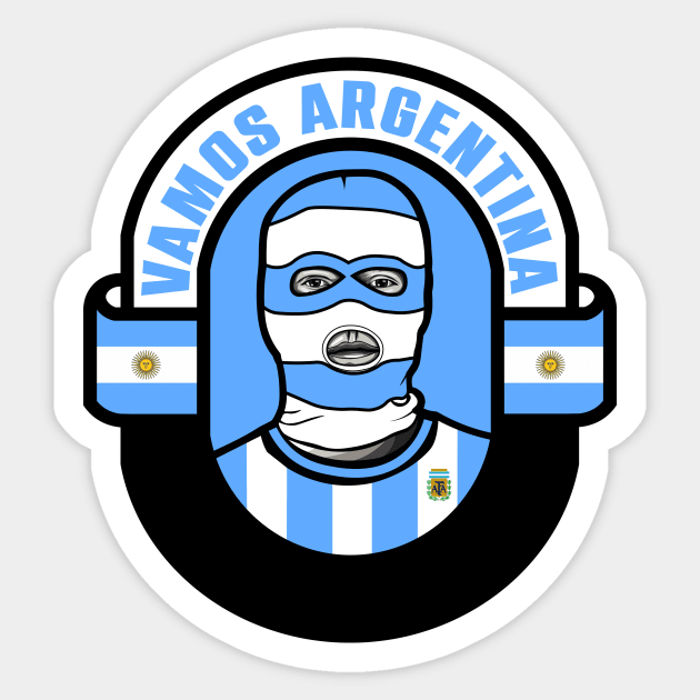 Vamos Argentina Sticker by lounesartdessin